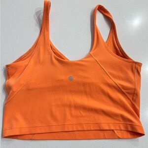 lululemon athletica Align Orange Women's crop tank